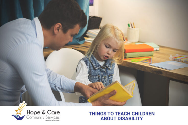 Things to teach children about disability