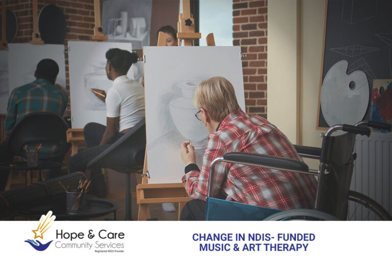 Changes in NDIS- Funded Music and Art Therapy