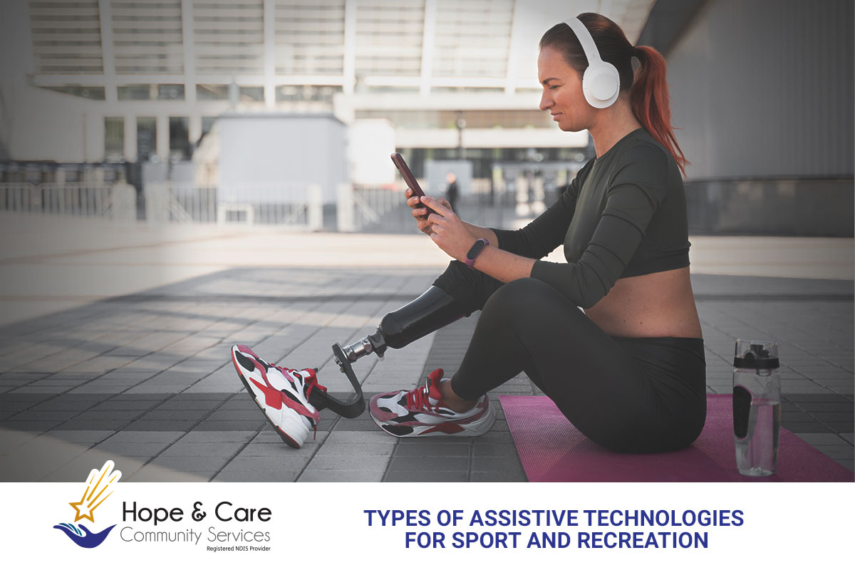 Types of Assistive Technologies for Sport and Recreation